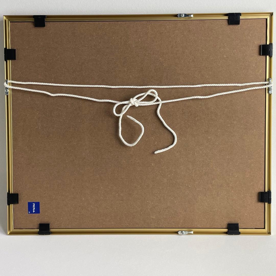 遊馬正 紅葉 風景画 リトグラフ 版画 絵画