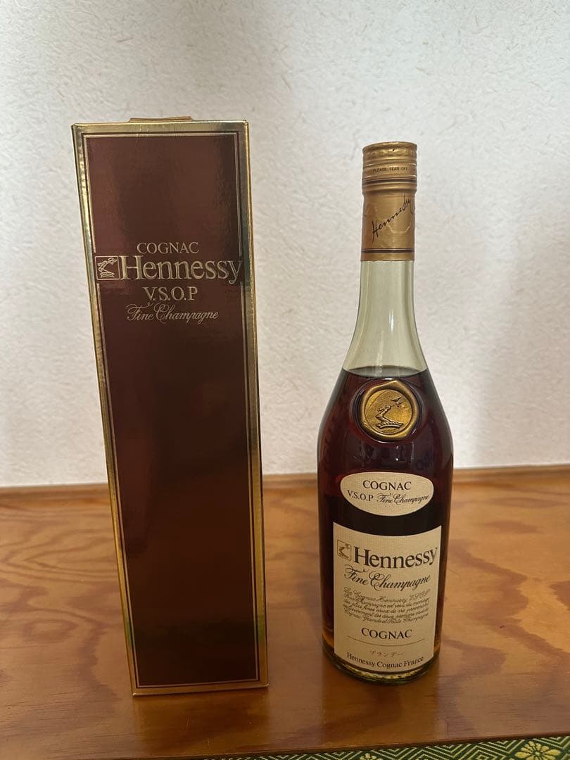 新品 Hennessy V.S.O.P コニャック 箱付き ヘネシー