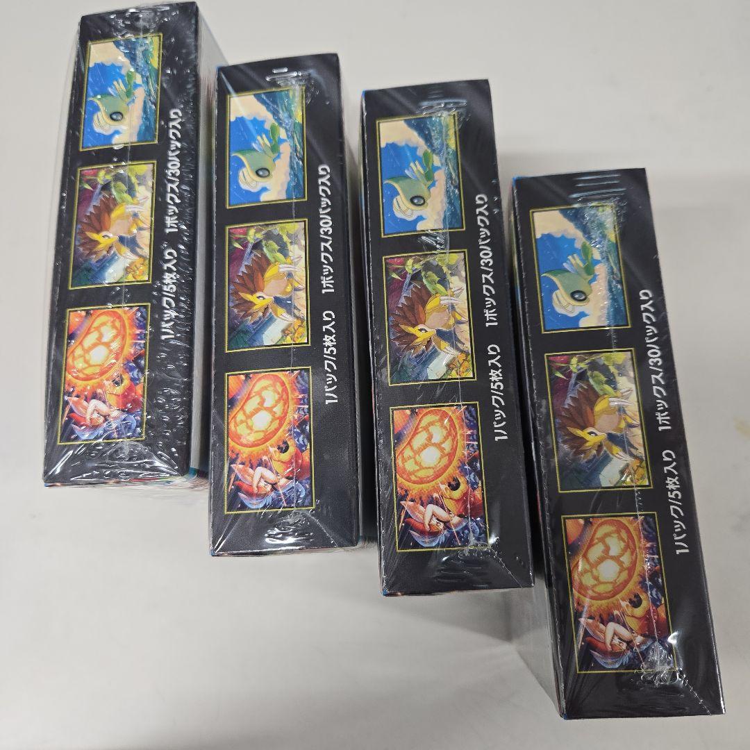 「シュリンク付き」ポケモンカード 新品未開封 メガブレイブ4BOX
