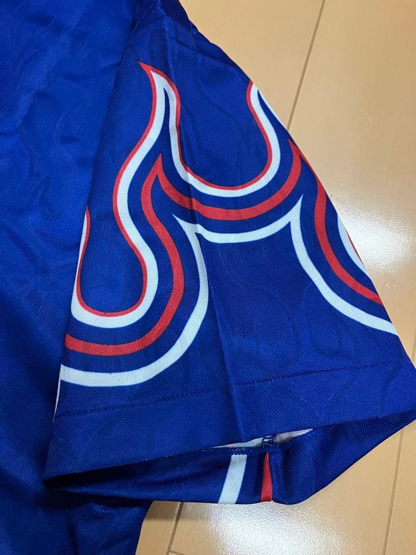 サッカー　日本代表　当時　ユニフォーム　Jリーグ　FIFA ワールドカップ　赤炎