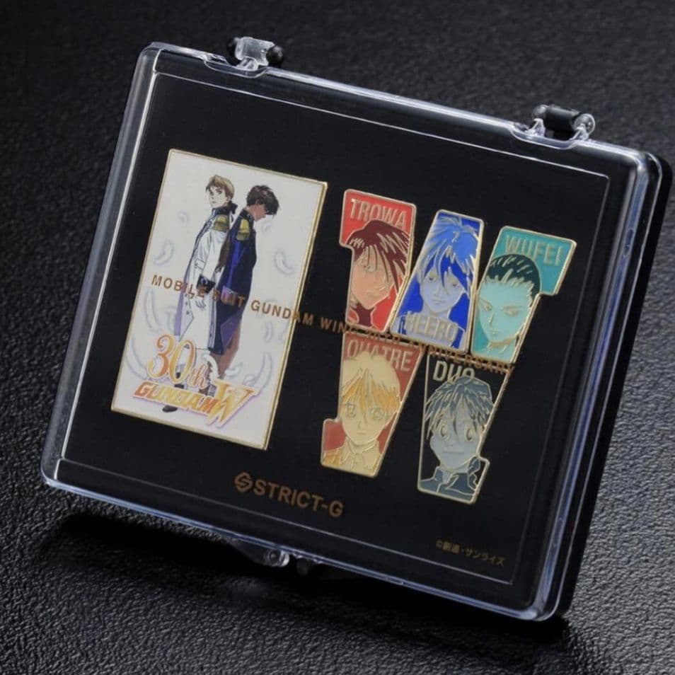 STRICT-G 新機動戦記ガンダムW 30周年ピンズセット