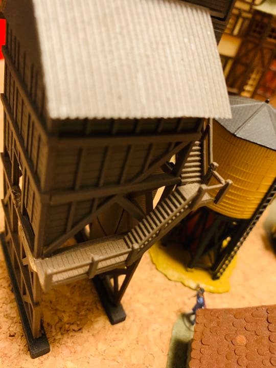 メルクリンHOゲージ用 街並模型5点(完成品)