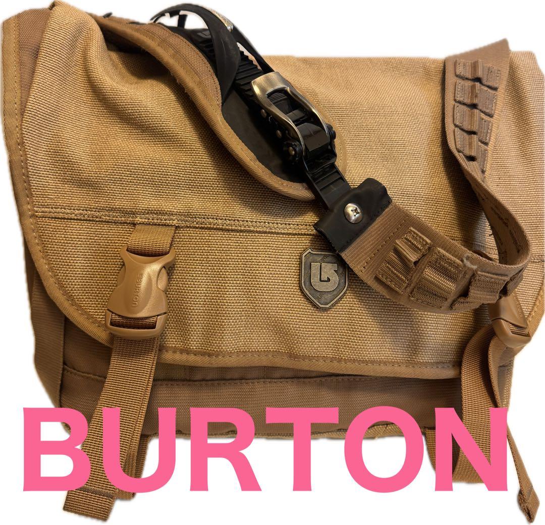 【希少】Burton ショルダーバッグ ラチェット調節 ビンディング