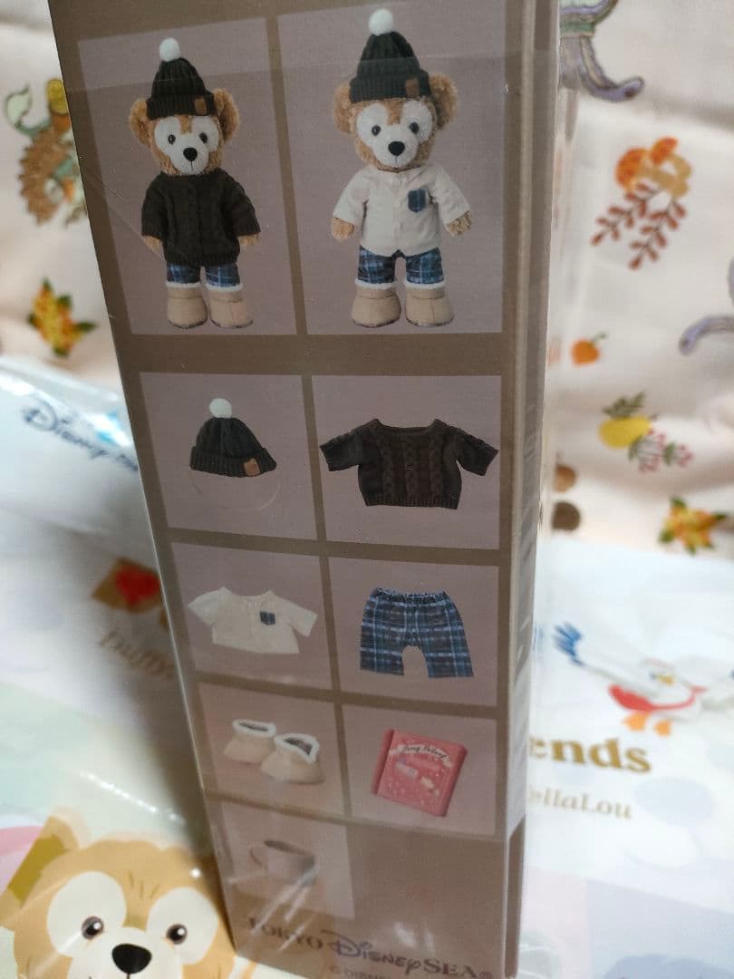 新品未開封 ダッフィー＆フレンズ ウォームウィンターストーリタイム コスチューム