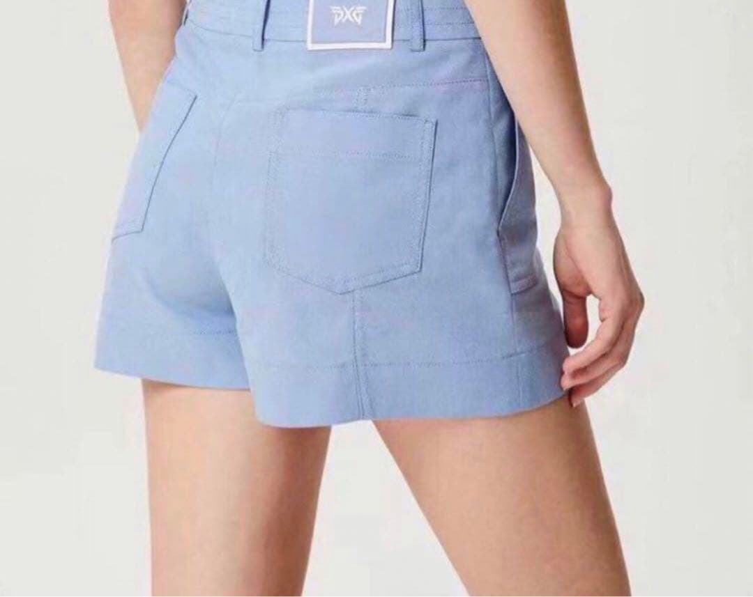 PXG ゴルフ ウェア レディース半袖 ポロシャツショートパンツ 2点セット