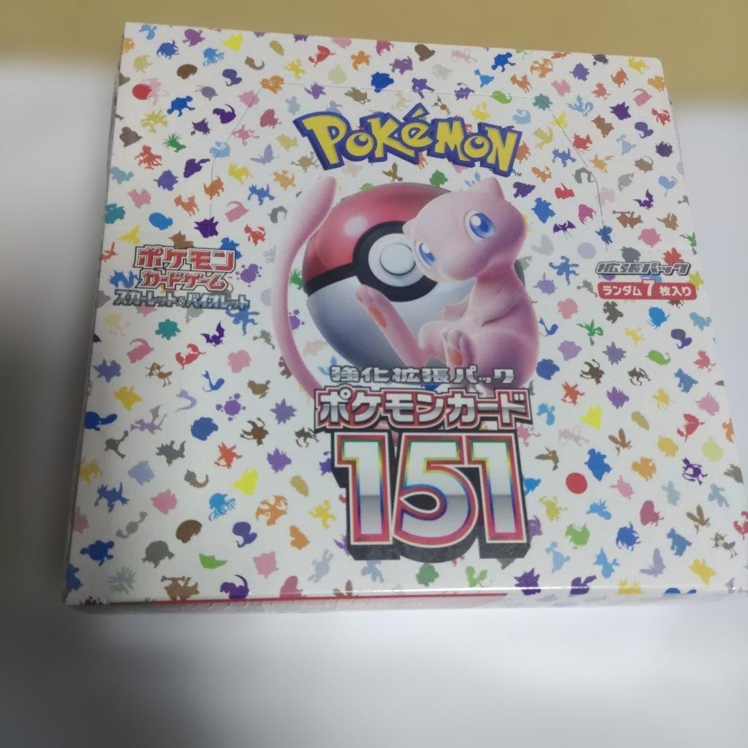 ポケモンカード151 強化拡張パック　シュリンク付き