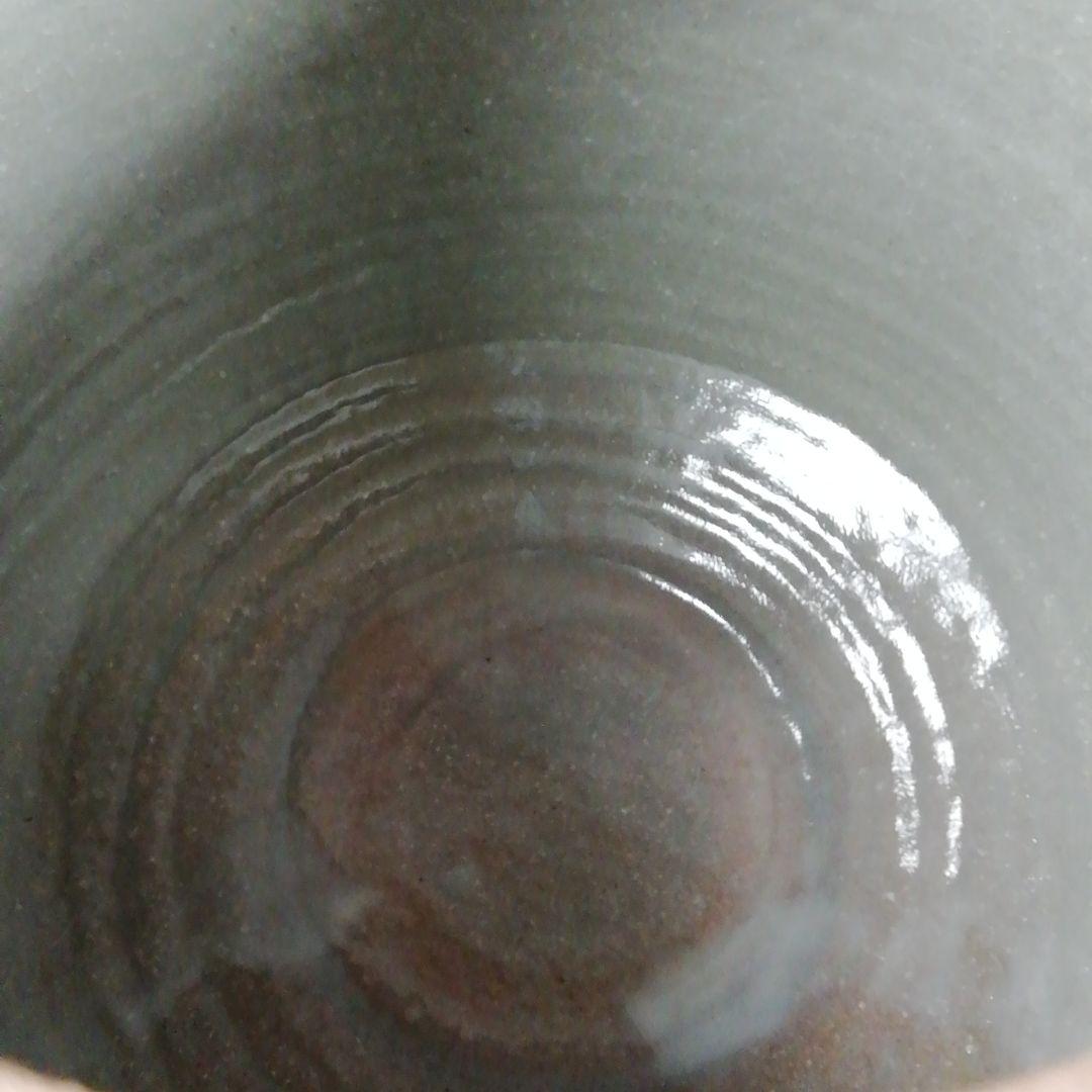 Ｔ８４５　水指　『三嶋芋頭　水指』『田中溪峰 造』　共箱　茶道具