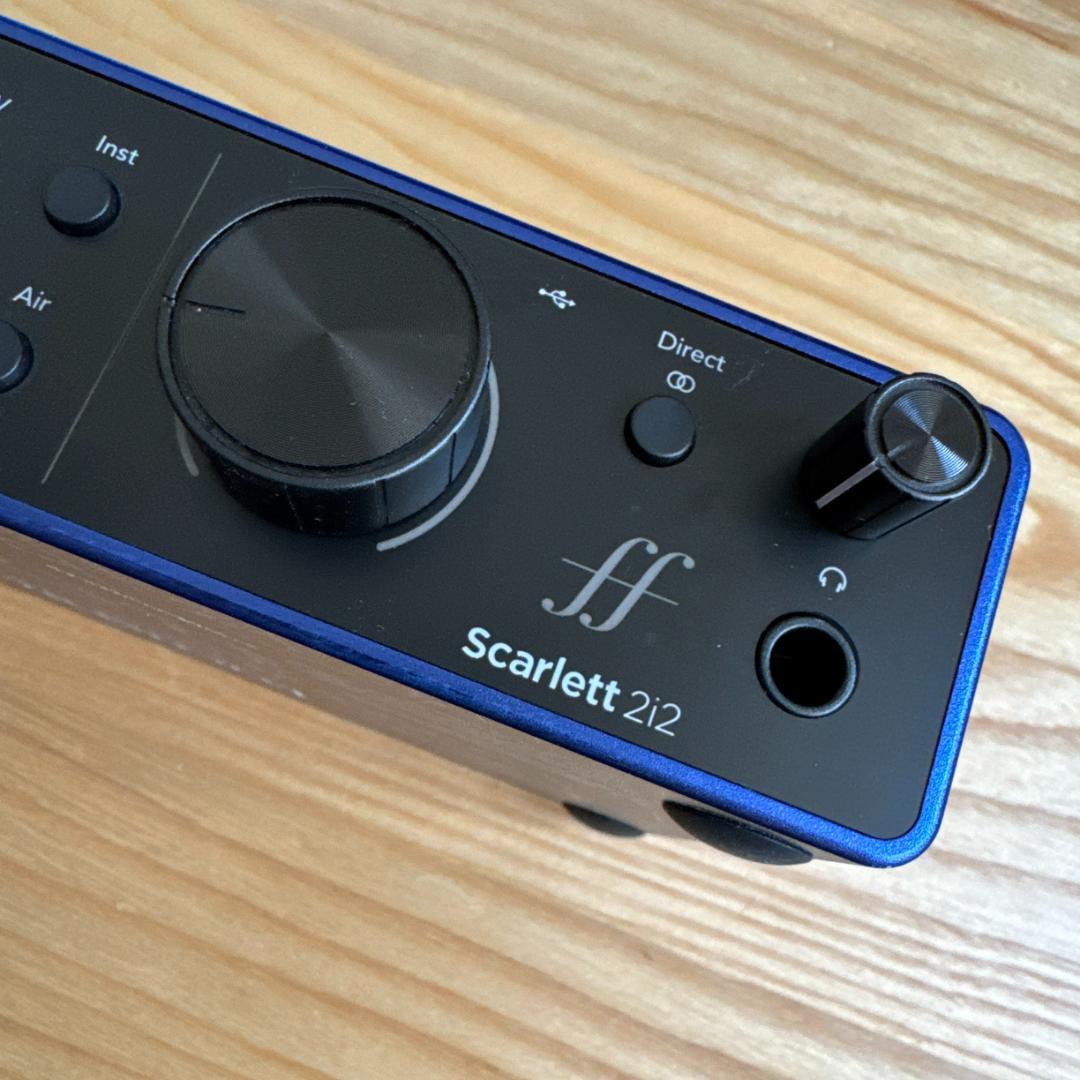 DTM・DAW Scarlett 2i2 Anniversary Edition