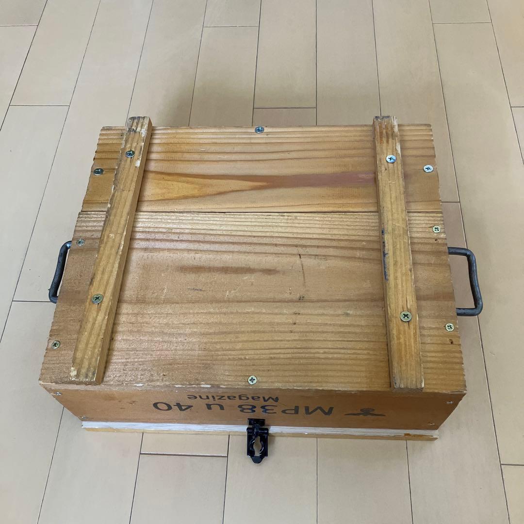 ドイツ軍　MP38 u 40 予備マガジンケース　ダミーマガジン18本入り