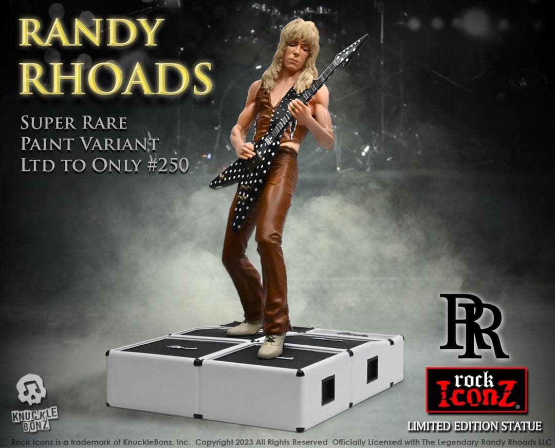 250体限定 RANDY RHOADS ランディ・ローズ Knucklebonz