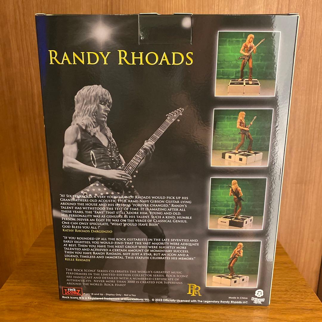250体限定 RANDY RHOADS ランディ・ローズ Knucklebonz