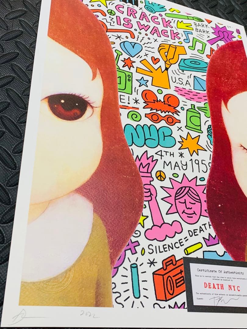 売約済！限定品DEATH NYC ポップアート 奈良美智　キースヘリング