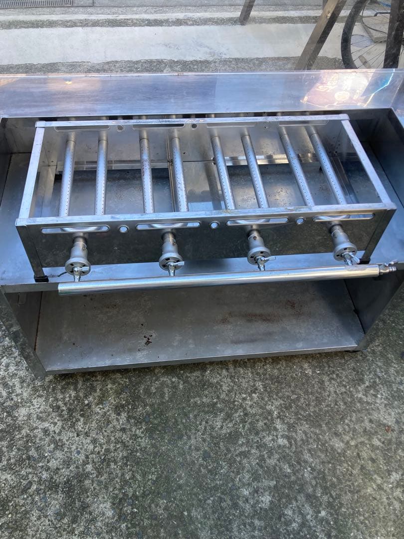 キャスター付き屋台&たこ焼き器　銅板