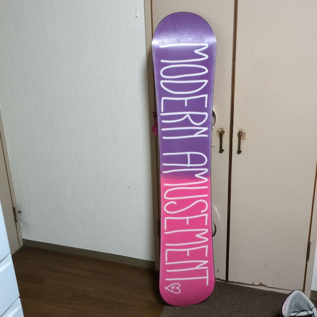 スノーボード3点セット　Modern Amusement 144センチ
