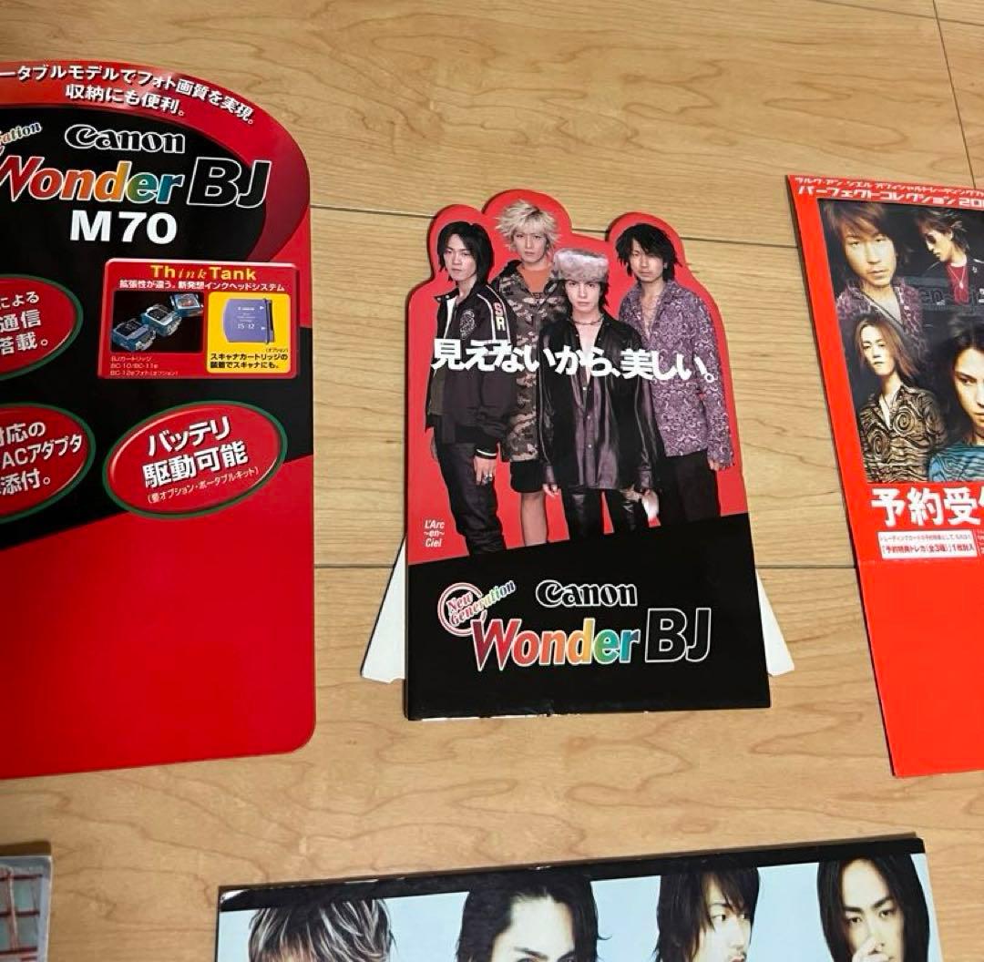 L'Arc～en～Ciel 店頭ポップ（ NEO UNIVERSE 、REAL）