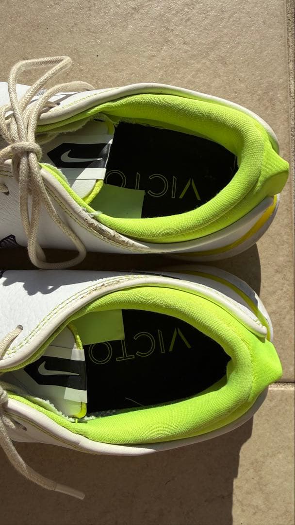 Nike ゴルフシューズ 女性用 ホワイト/ライム