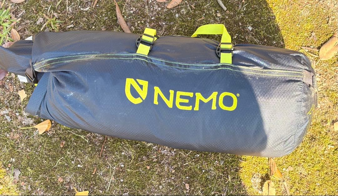 NEMO ドラゴンフライバイクパック2P フットプリント付