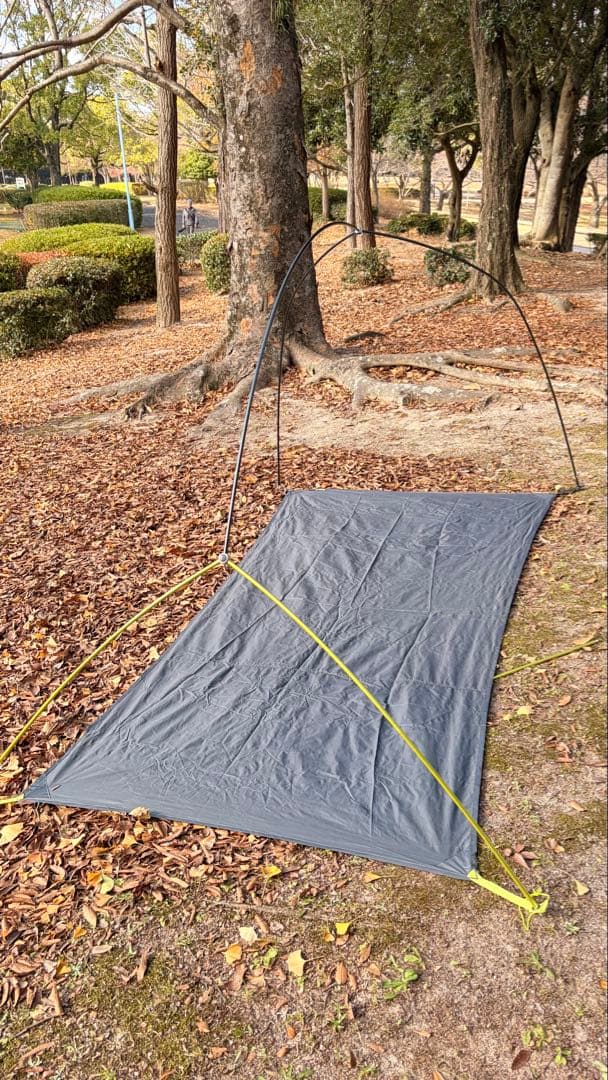 NEMO ドラゴンフライバイクパック2P フットプリント付