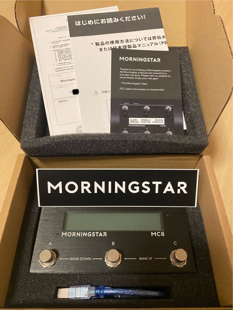 MORNINGSTAR MC6 MIDIコントローラー