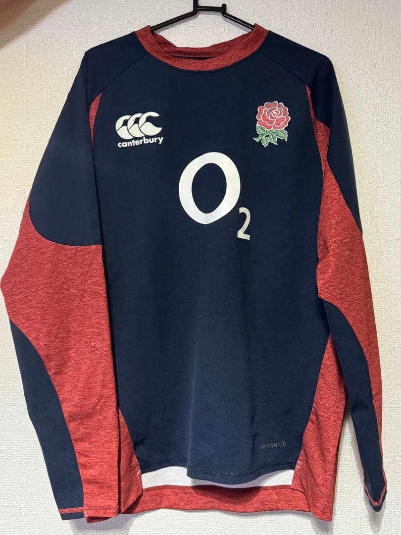 ラグビー　イングランド　練習用ジャージ