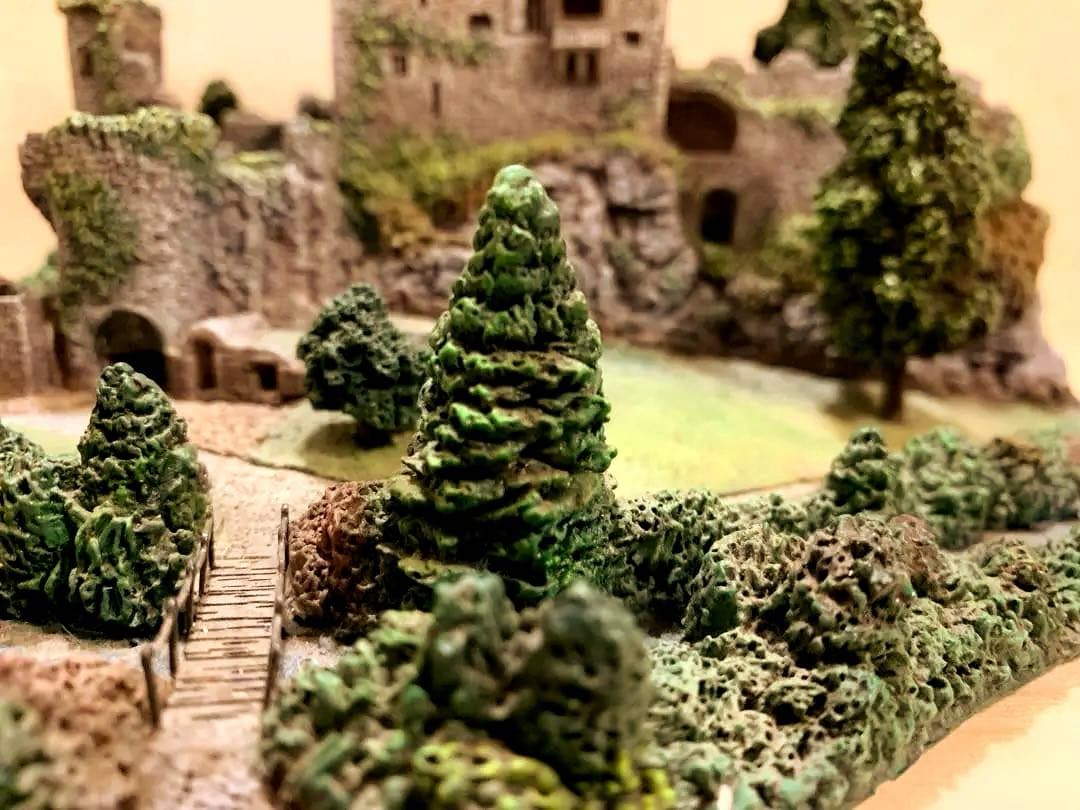 Danbury Mint Blarney Castle 城塞 模型Nゲージ