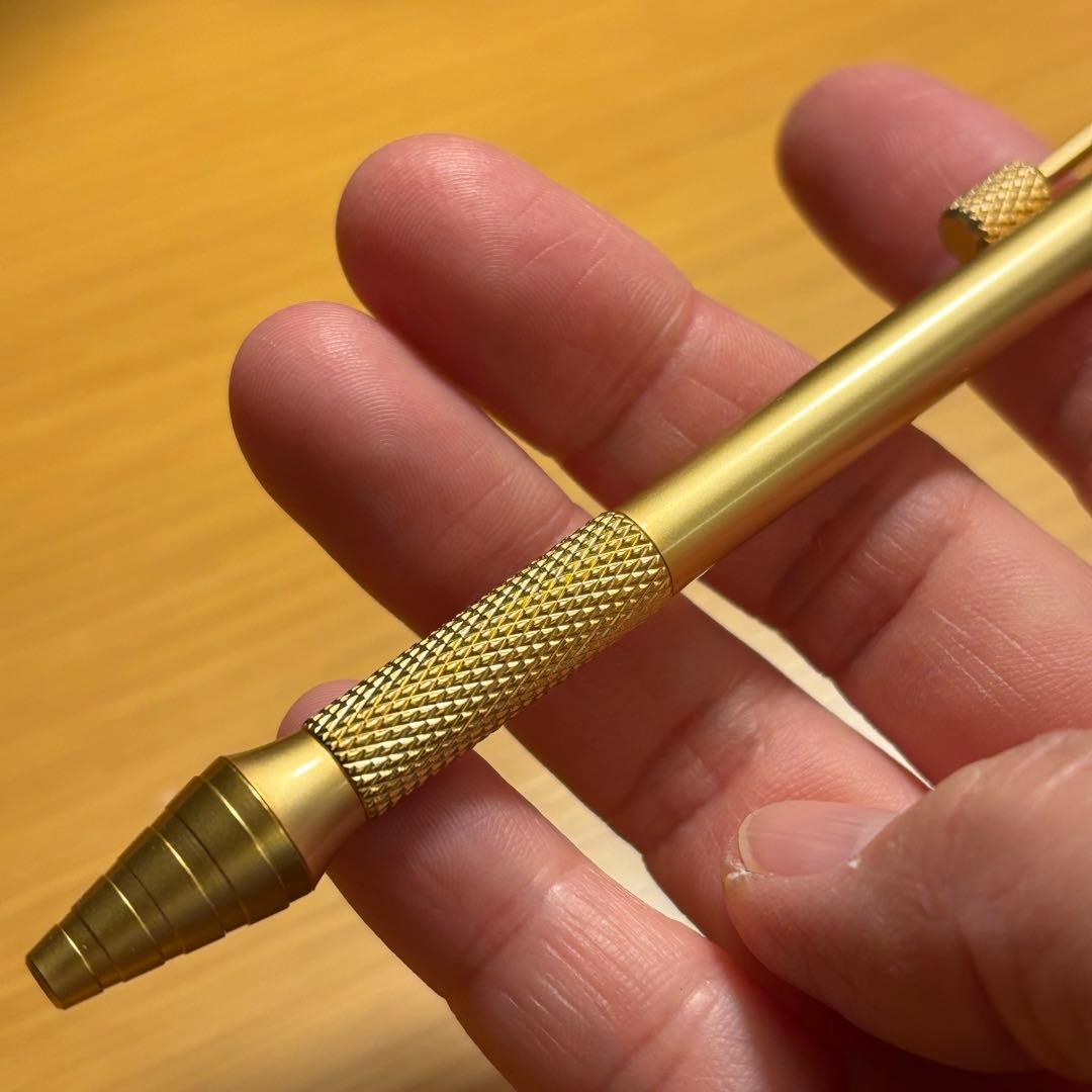 GLOBE-TROTTER グローブトロッター ゴールド　ボールペン 真鍮