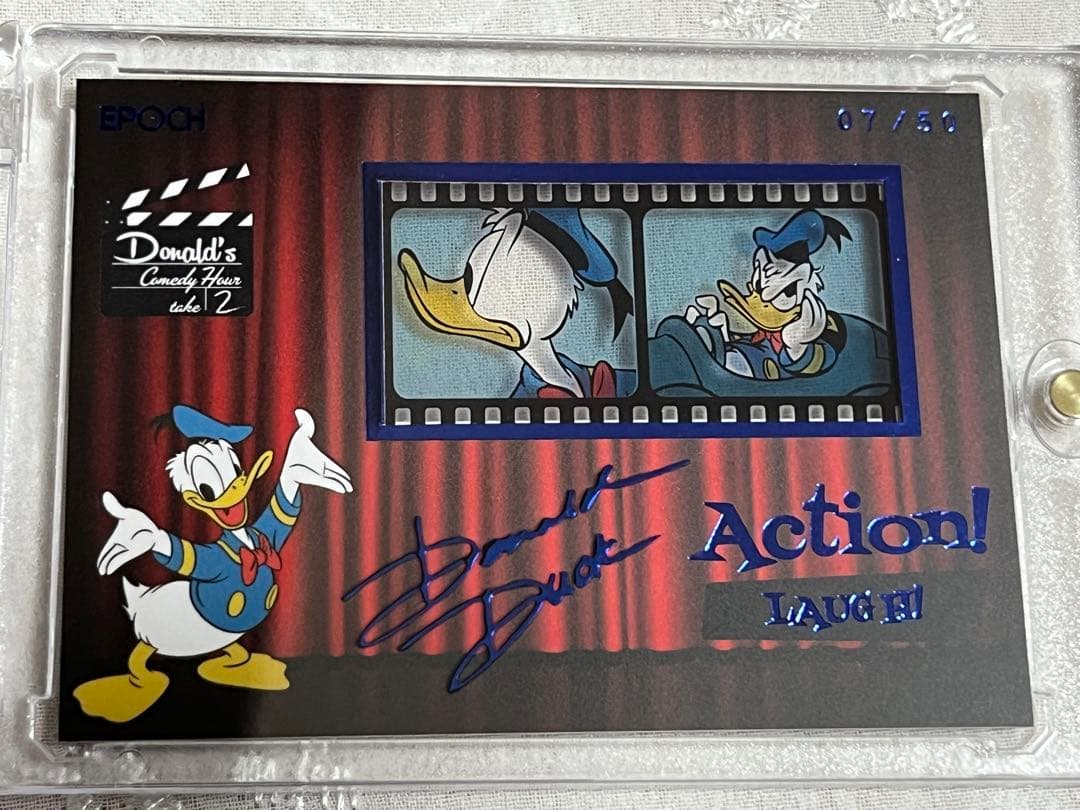 ドナルドダック 90周年プレミアムコレクションカード　エポック社　フィルム