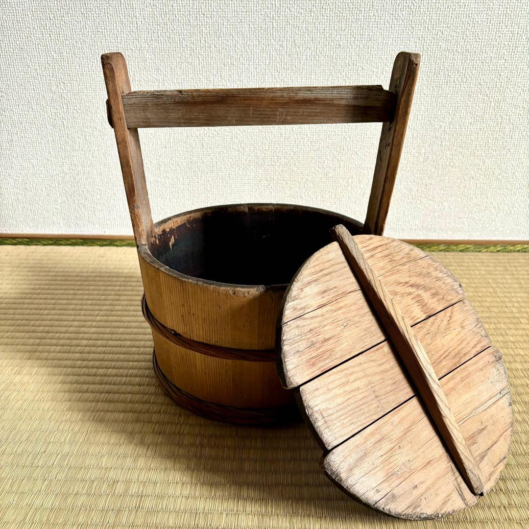 chada様　2点まとめて　古い桶