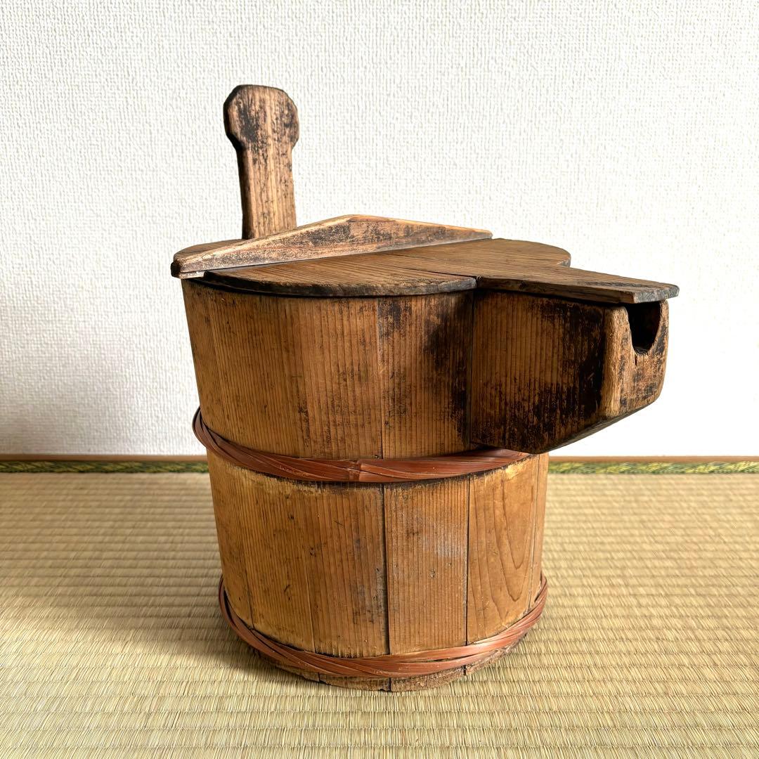 chada様　2点まとめて　古い桶