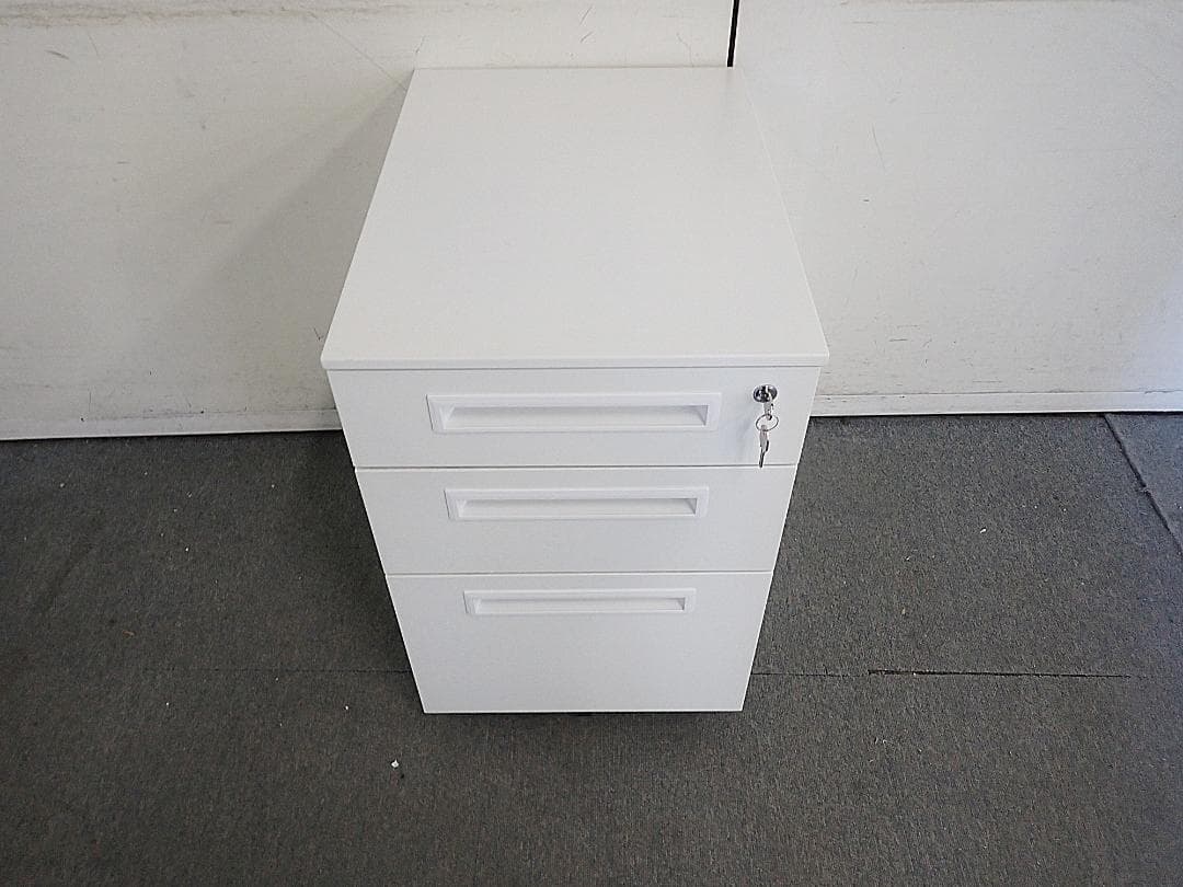 井上金庫　3段ワゴン　17-0640