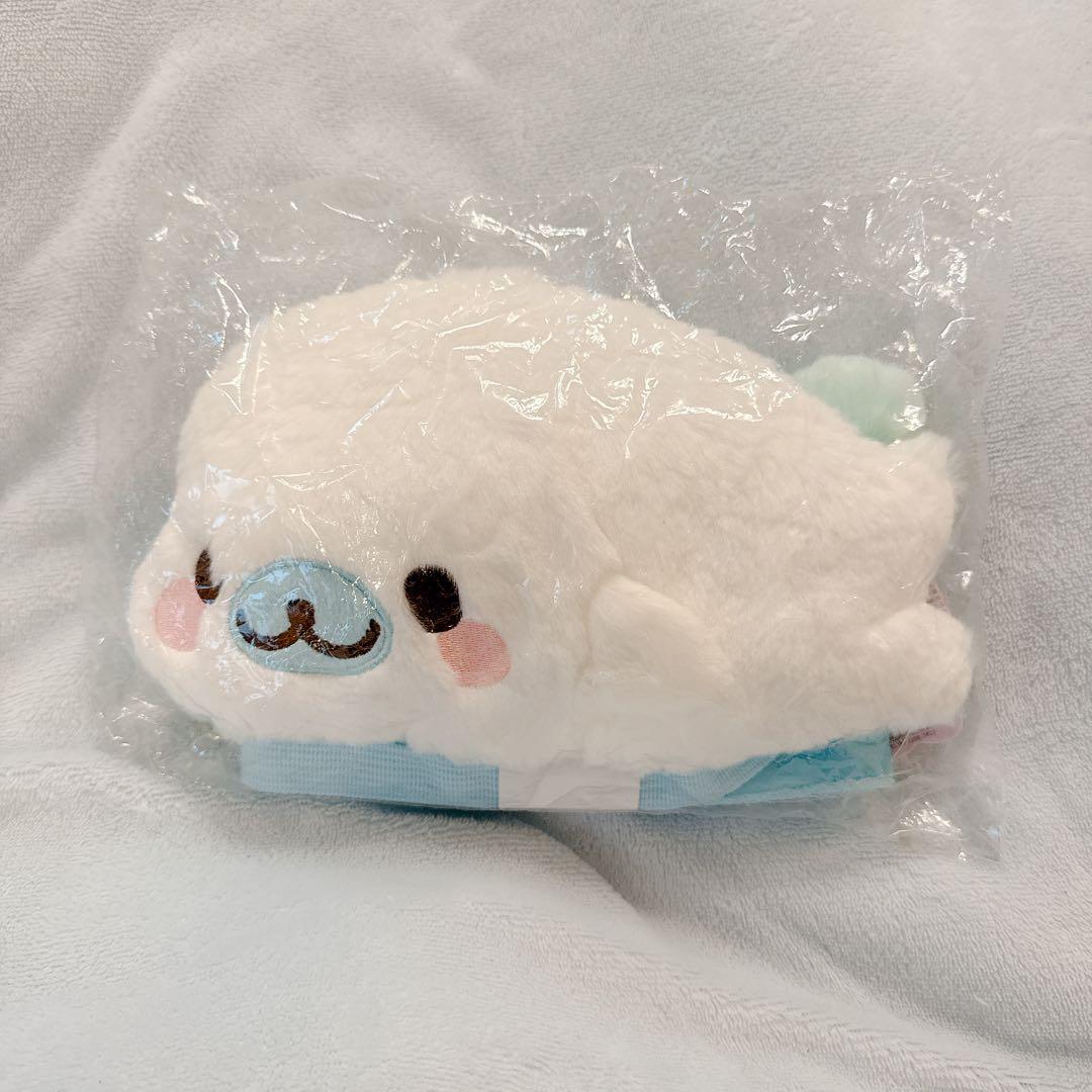 まめゴマ ポシェット ぬいぐるみポーチ おうちでうみきぶんでプ ショルダーバッグ