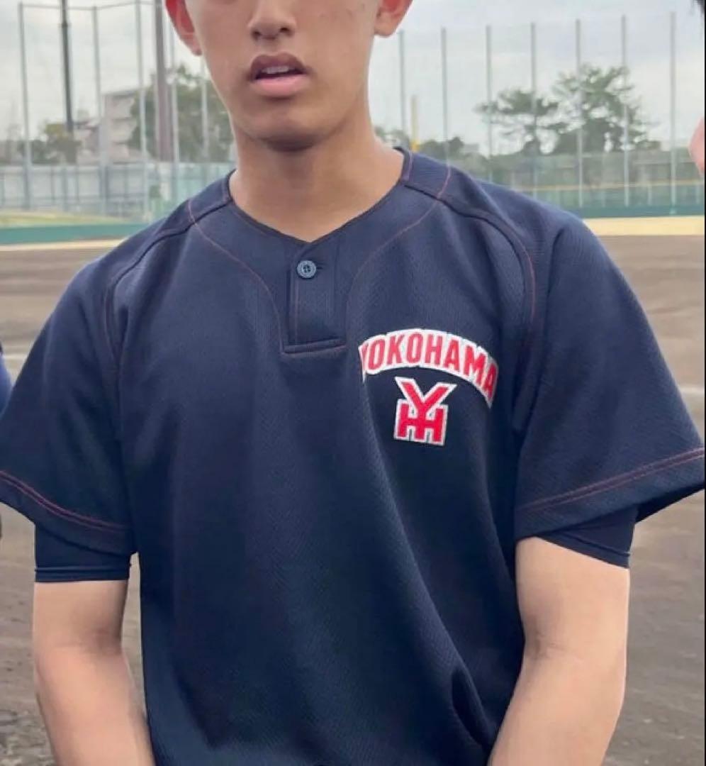 横浜高校セカンドユニフォーム 値下げ◎