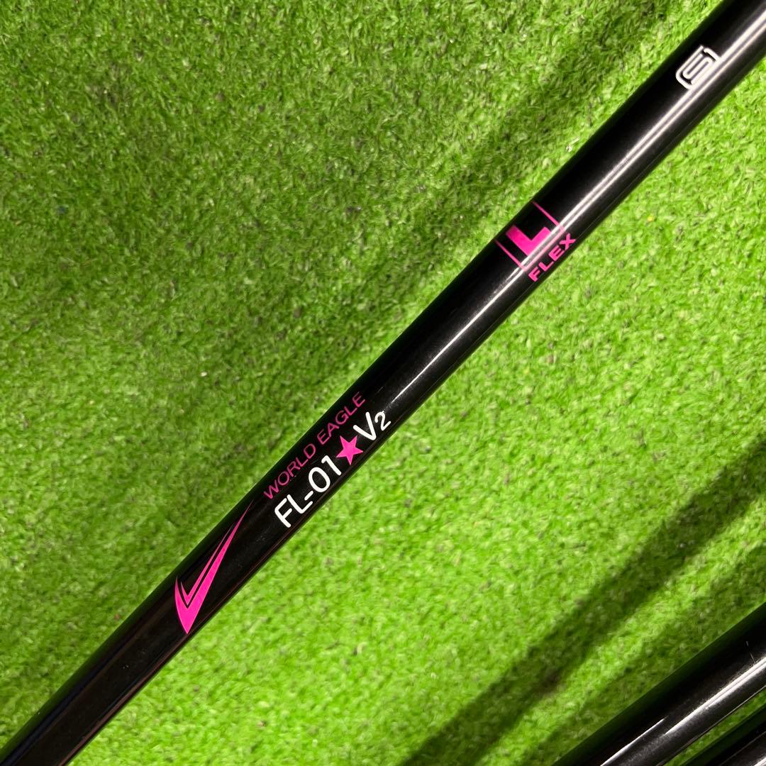 NFG-281 WORLD EAGLE FW.アイアン.パター レディースセット