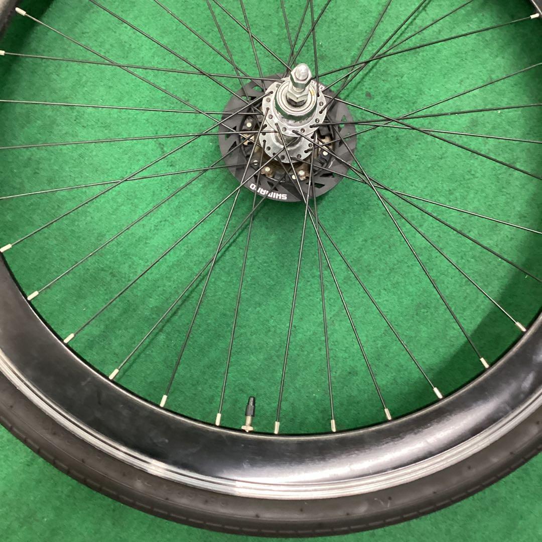 後輪 700x25C タイヤ付 後ホイール 自転車　クイックリリース　外装7段