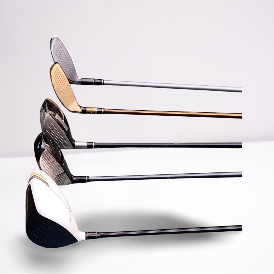 初心者オススメ☆中古メンズゴルフクラブセット14本 ゴルフボール ゴルフティー付