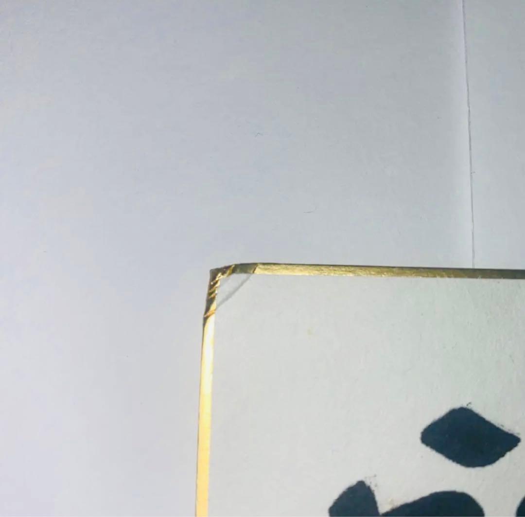 超希少！加護亜依 直筆サイン入り色紙（2009年「かんりゅ」店内展示品）