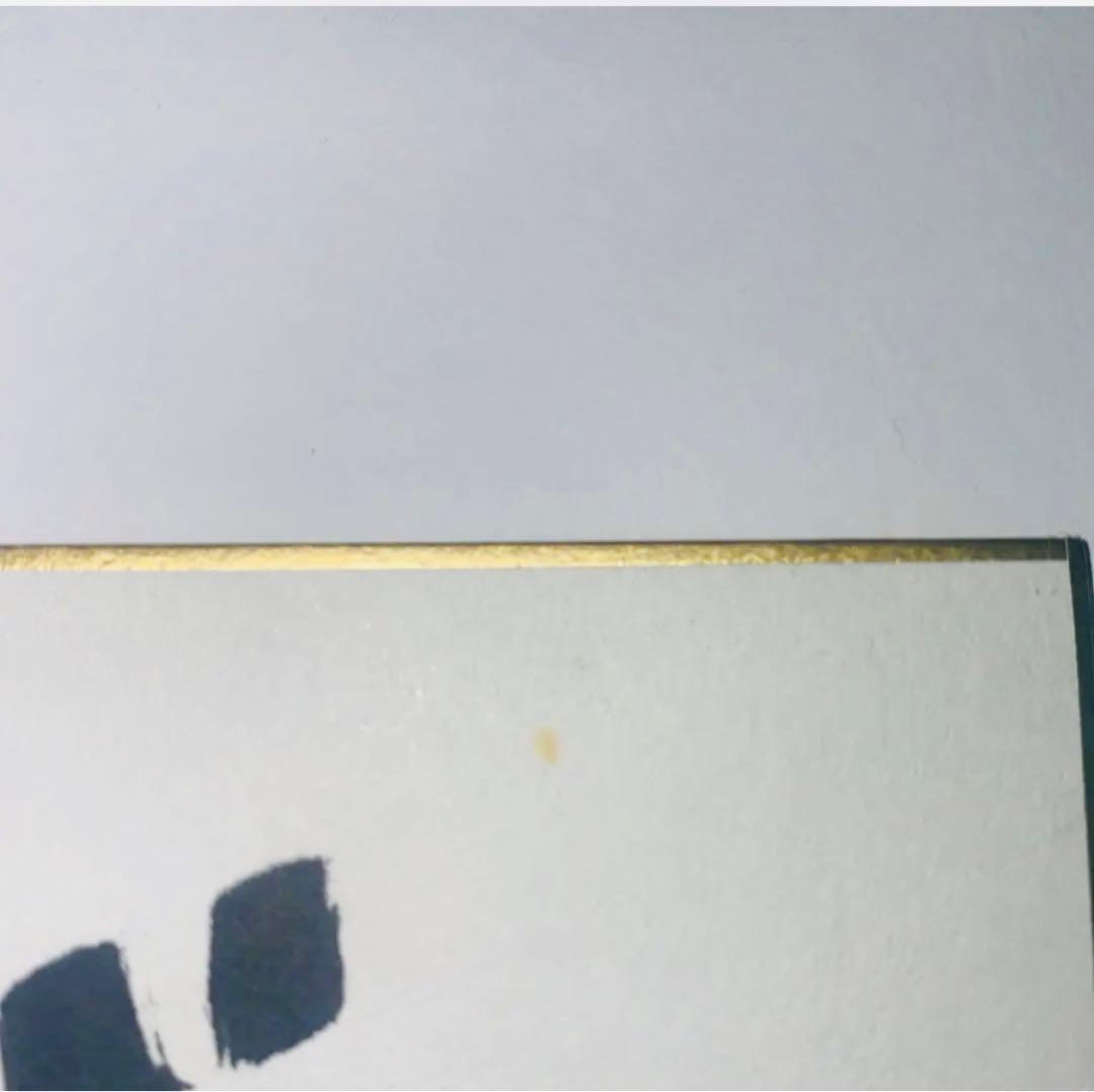 超希少！加護亜依 直筆サイン入り色紙（2009年「かんりゅ」店内展示品）