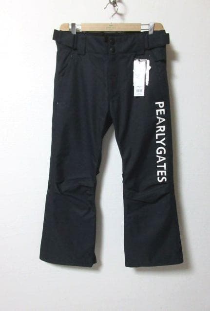 新品 PEARLY GATES パーリーゲイツ スノーボード スノー パンツ 黒