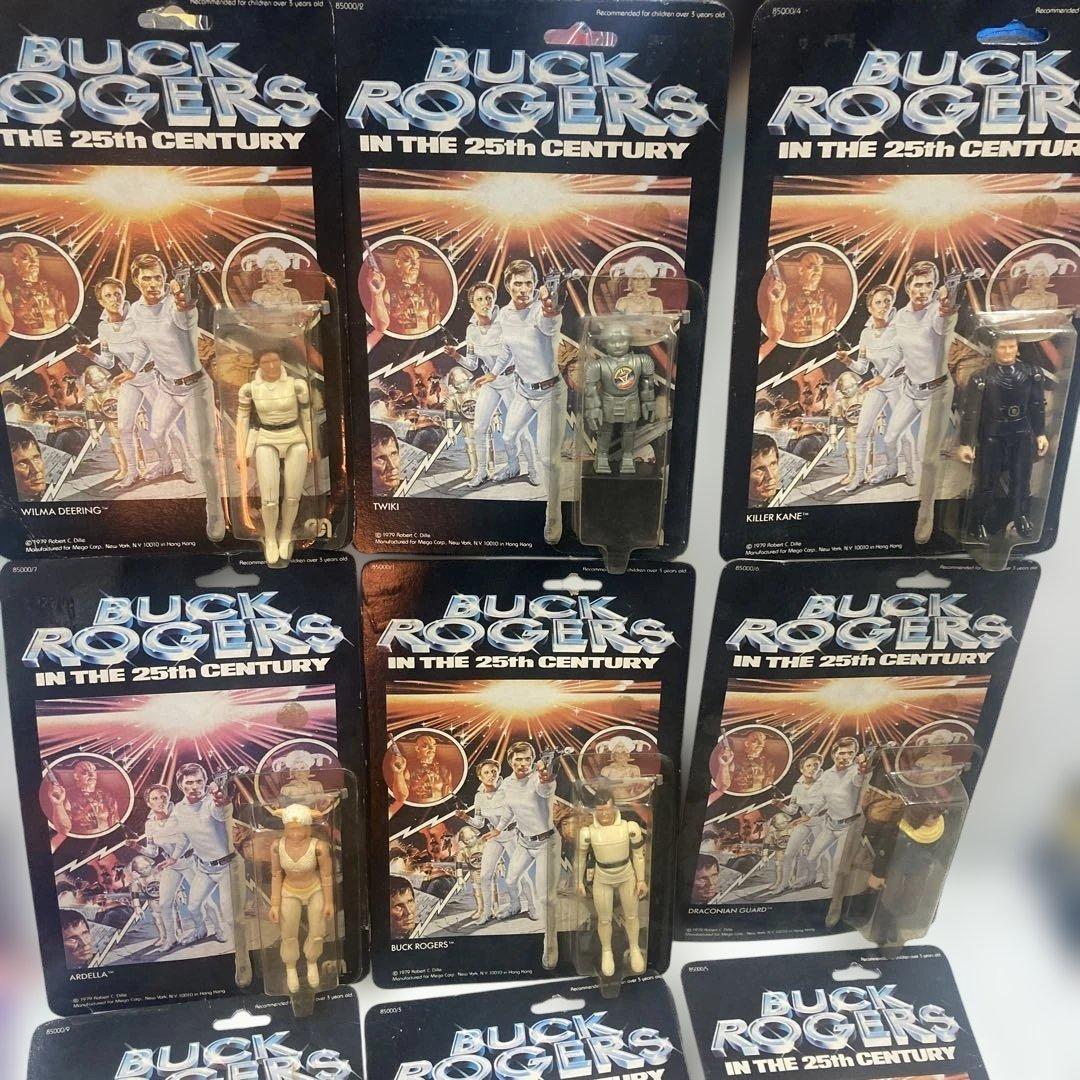 1979年バックロジャースの新品未開封のフィギュア9体セットです。