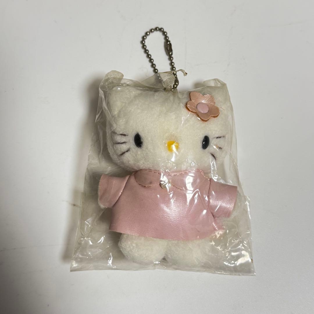 【未開封】ハローキティピンク　キルトマスコット　キーホルダー