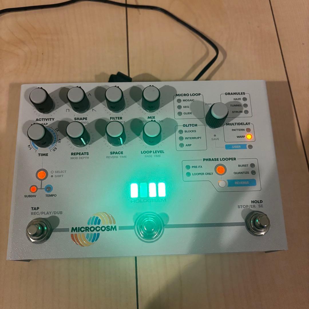 Hologram Microcosm エフェクター リバーブ ルーパー ディレイ