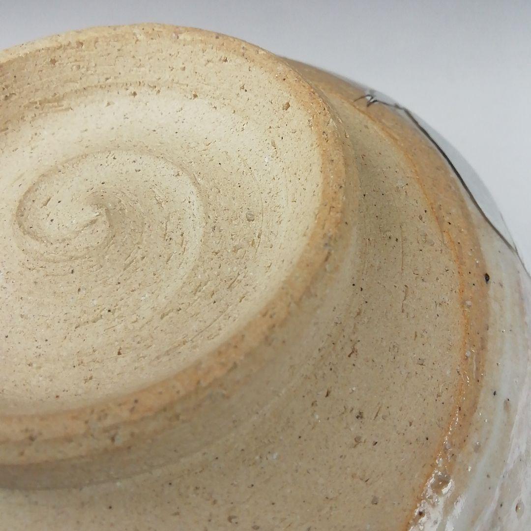 Ｔ３９８　茶碗　『赤土　大根蕪文』『平安　橋本紫雲 造』　共箱　抹茶碗　茶道具