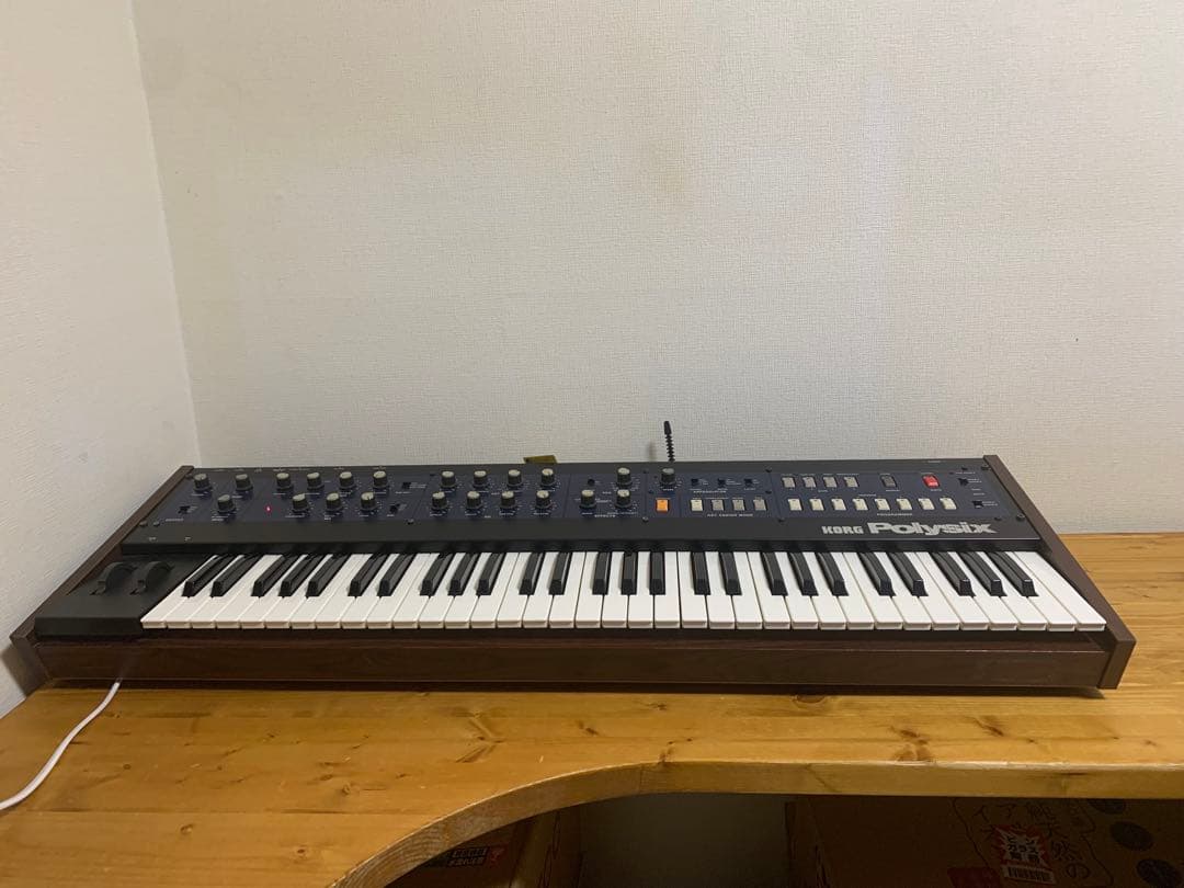 KORG Polysix アナログシンセ名機ポリシックス 純正ハードケース 美品