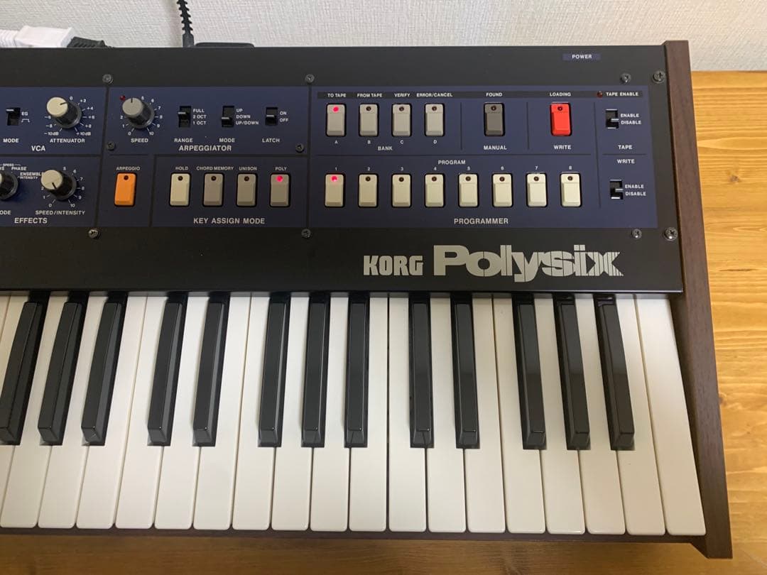 KORG Polysix アナログシンセ名機ポリシックス 純正ハードケース 美品