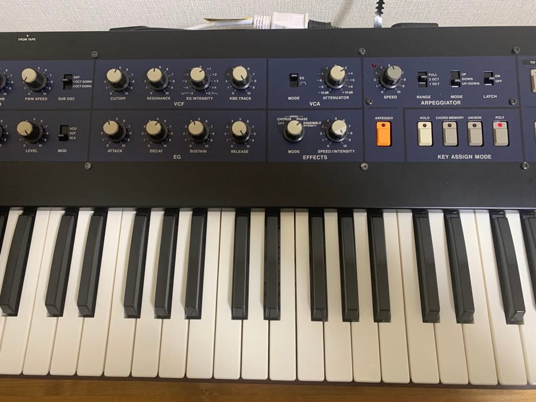 KORG Polysix アナログシンセ名機ポリシックス 純正ハードケース 美品