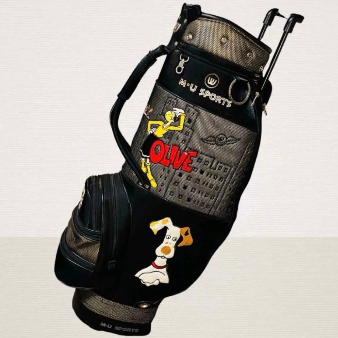 ✨美品✨ M・USPORTSキャディバッグ キャスター付き