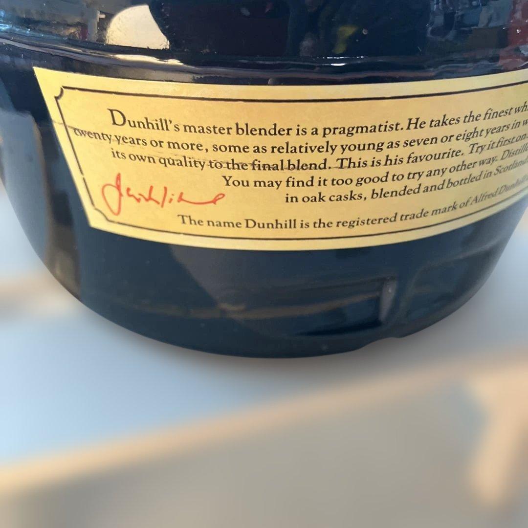 ウイスキー dunhill OLDMASTER FinestScotchWhisky