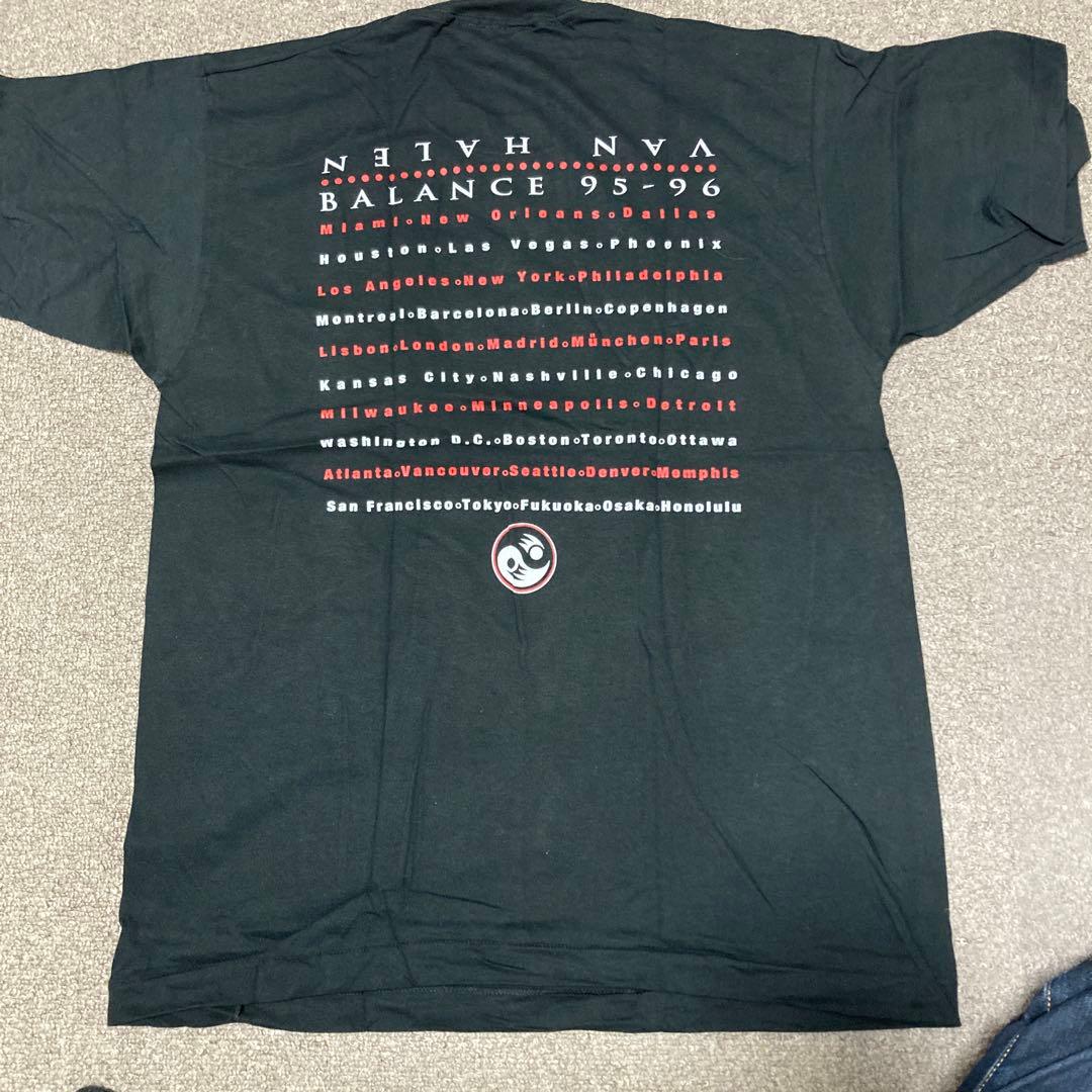 Van Halen バランス ツアーTシャツ