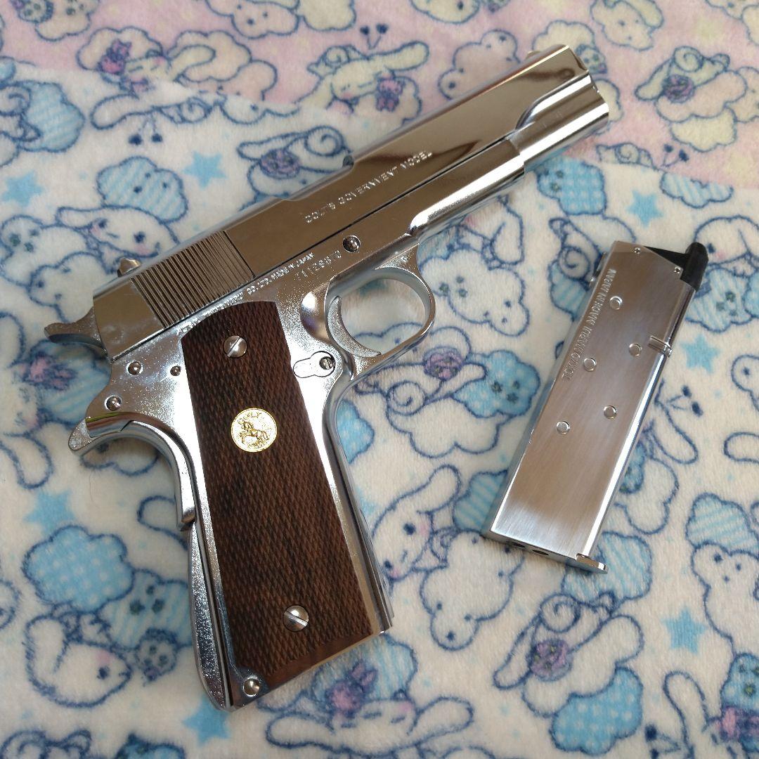 東京マルイ 1911 ガバメント ニッケルフィニッシュ エアガン ガスガン