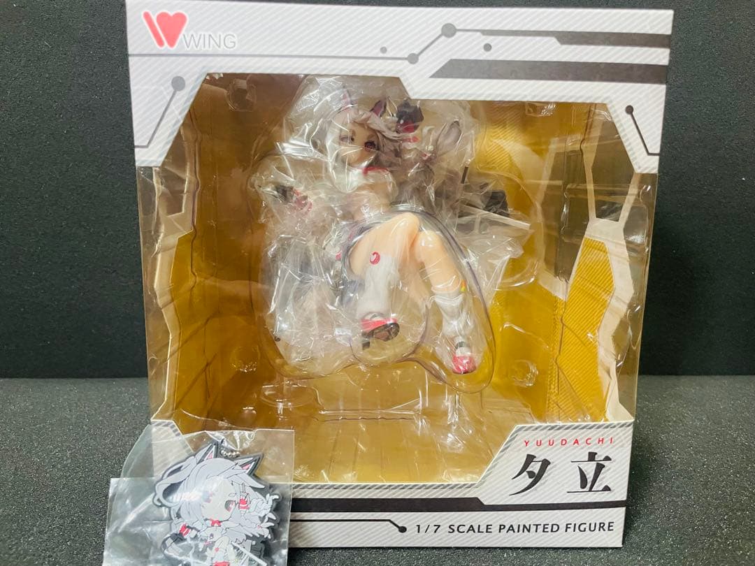 WING製アズールレーン　夕立　フィギュア&ラバスト